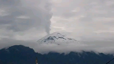 Popocatépetl majestuoso