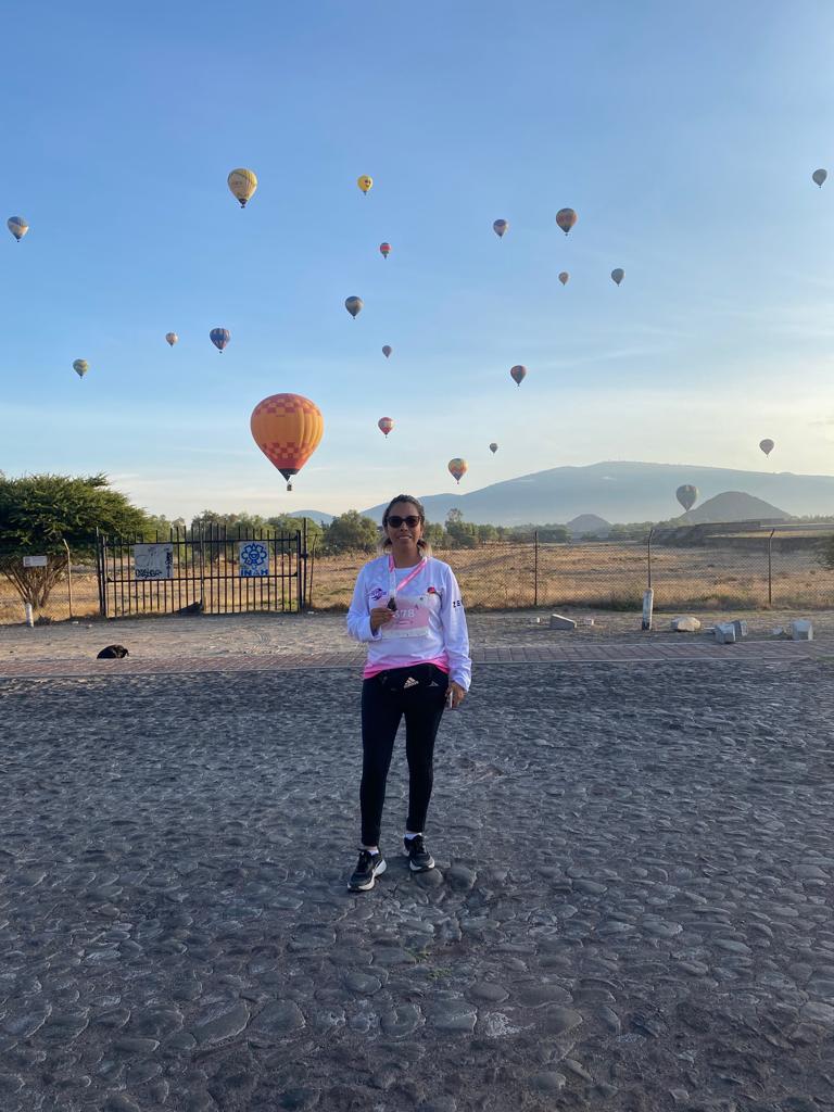 Corriendo en Teotihuacán