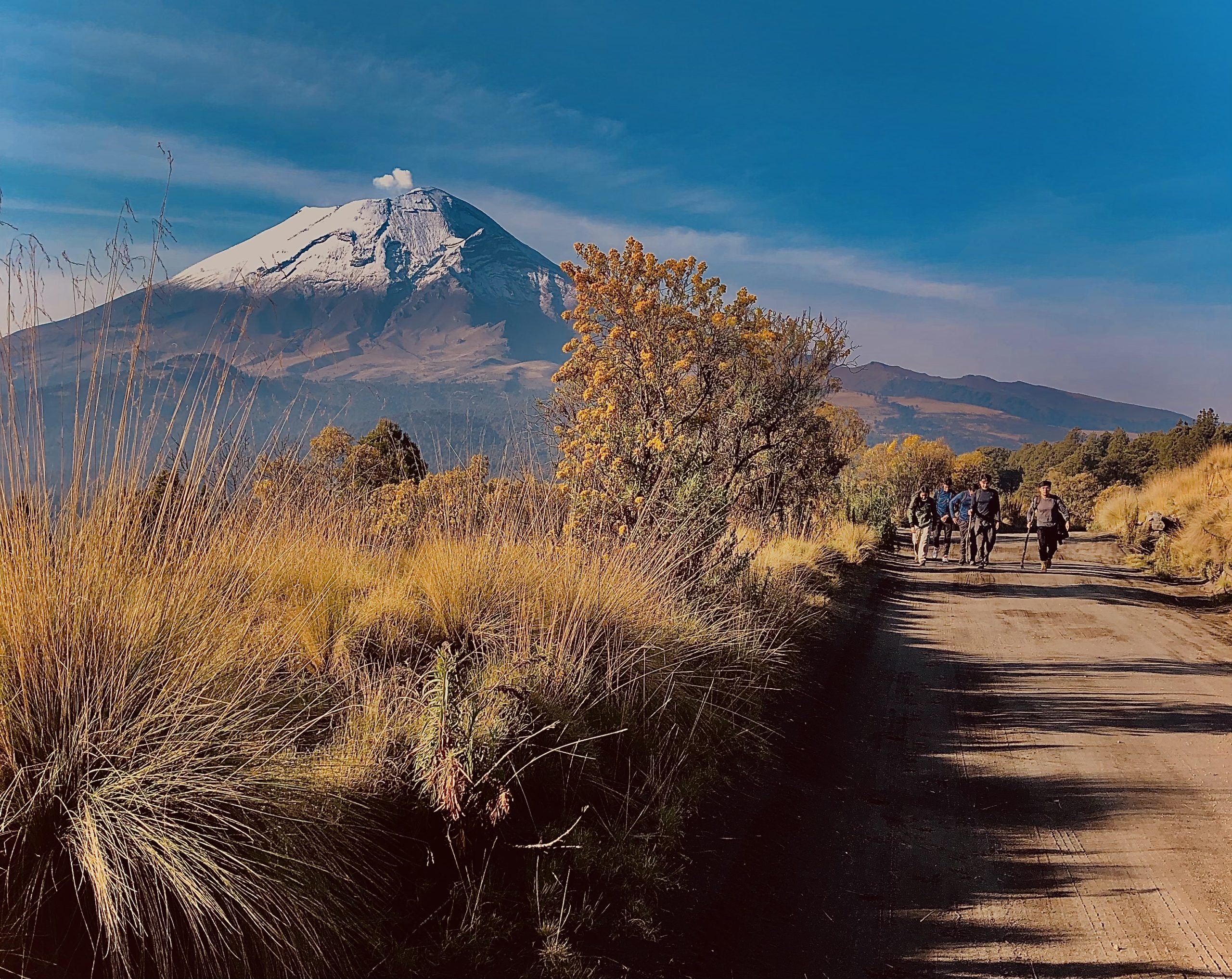 Camino al Iztaccíhuatl