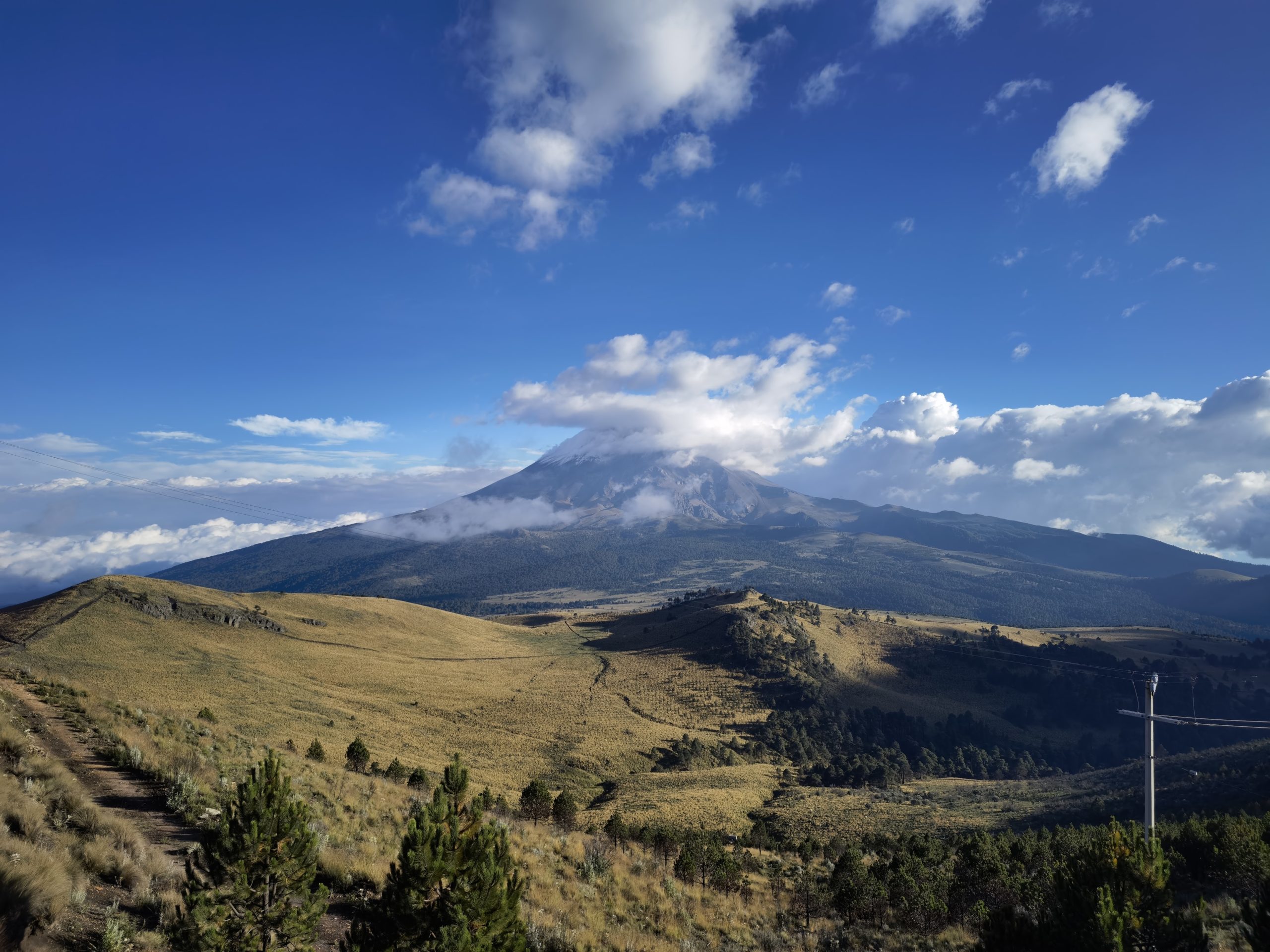 El Popocatépetl